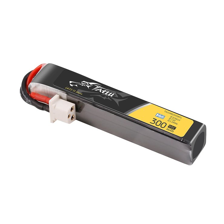 Tattu Batterie 300mAh 2S 95C 7.6V HV Lipo Akku BT3.0 Plug - Thumbnail 2