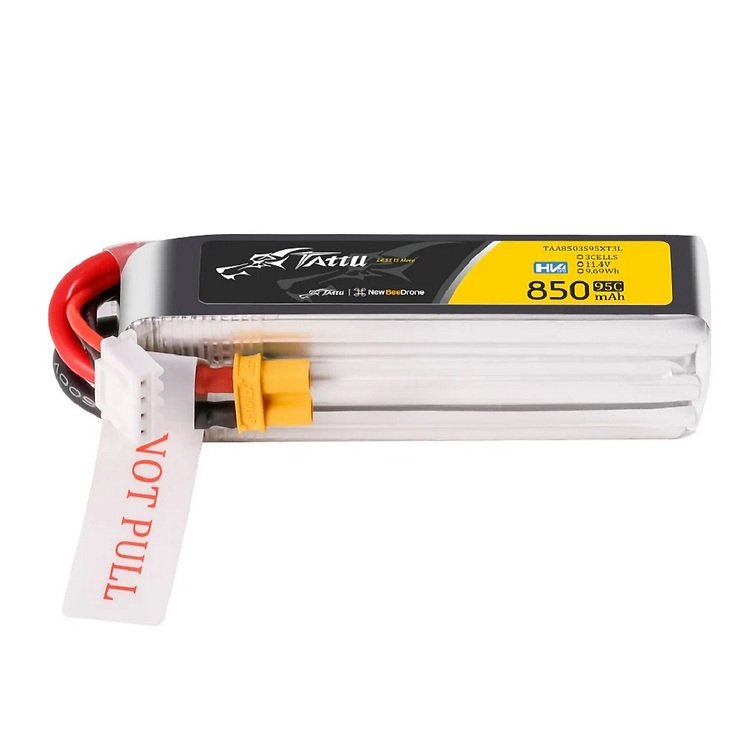 Batería Tattu R-Line Lipo 850mAh 3S 11.4V 95C XT30U-F  - Thumbnail 1
