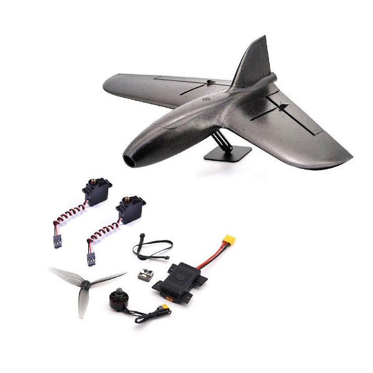 TBS CHUPITO FPV Flying Wing Gleiter Flugzeug 800mm Set - Thumbnail 6