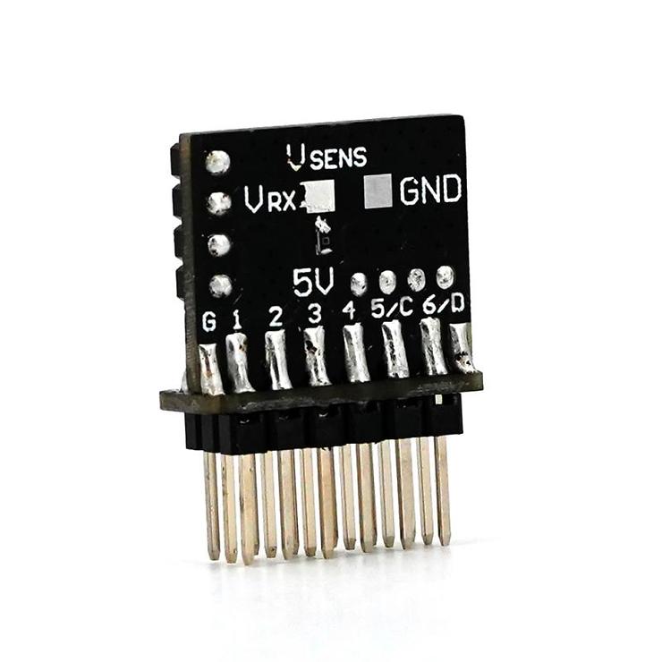 TBS Crossfire Nano RX 6CH PWM Adaptador - Thumbnail 2