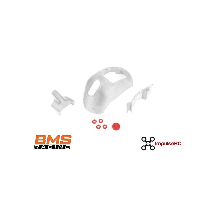 ImpulseRC BMSRacing JS-1 TPU Parts Set – Protective Covers & Mounts, Clear - Bild 1 ImpulseRC BMSRacing JS-1 TPU Parts Set – Protective Covers & Mounts, Clear - Bild 1