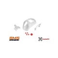 ImpulseRC BMSRacing JS-1 TPU Parts Set – Protective Covers & Mounts, Clear - Thumbnail 1