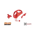ImpulseRC BMSRacing JS-1 TPU Parts Set – Protection & Mounts, Red - Thumbnail 1