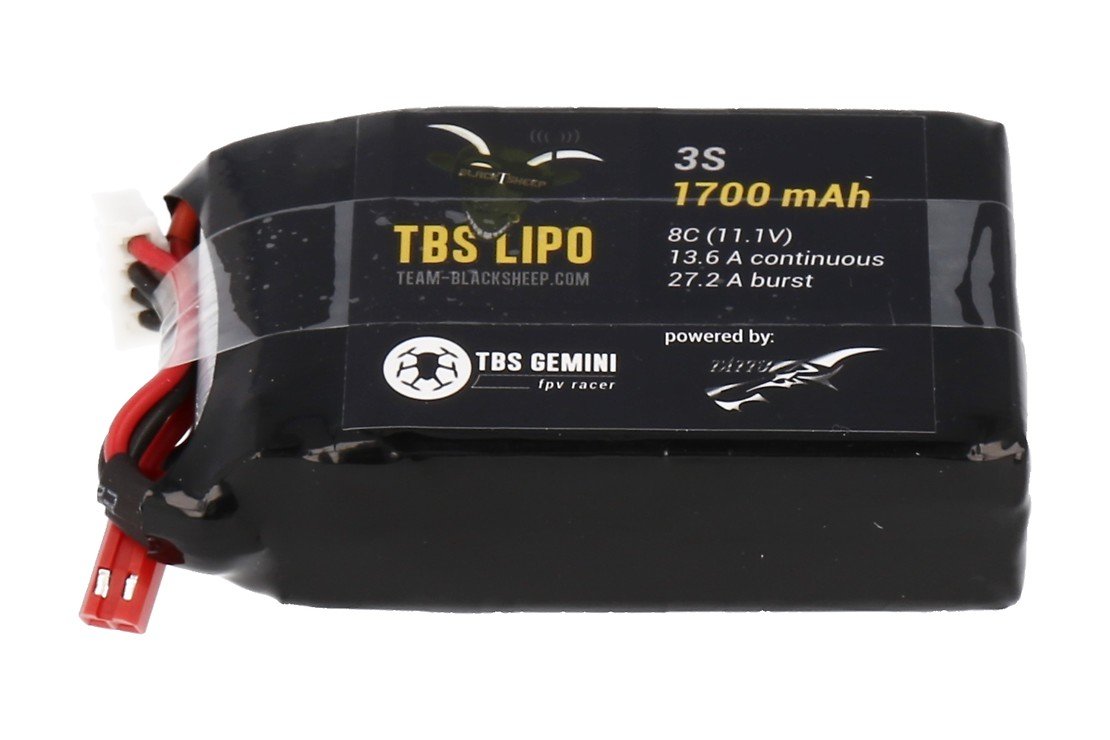 TBS Lipo battery 1700 mAh 3S (Gemini) - Pic 1