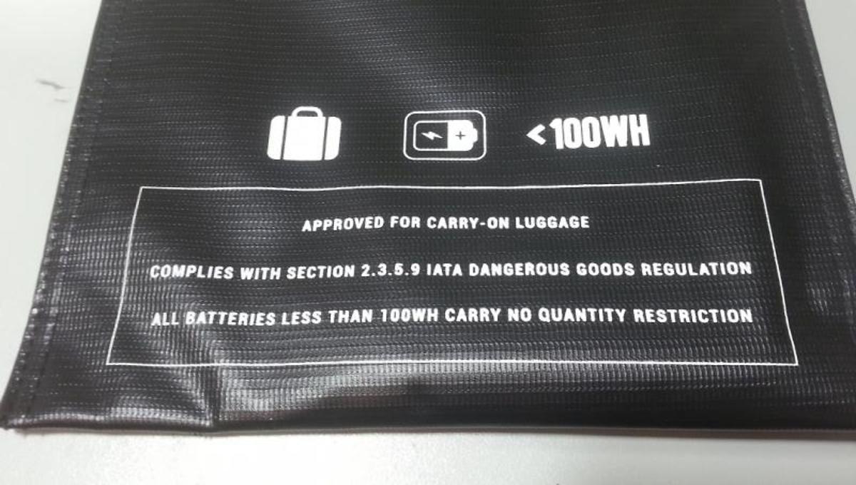 TBS Battery Battery Lipo Security Bag Safe Bag - Thumbnail 4