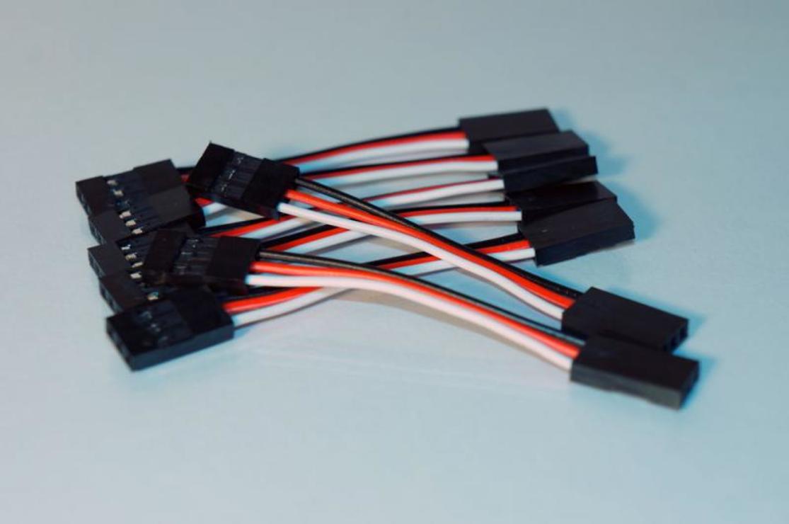 Kabel serwo TBS 8 cm (zestaw 8 sztuk) - Thumbnail 2