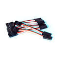 TBS Servo Kabel 8 cm – 8er-Set Male to Male für TBS Discovery - Thumbnail 2