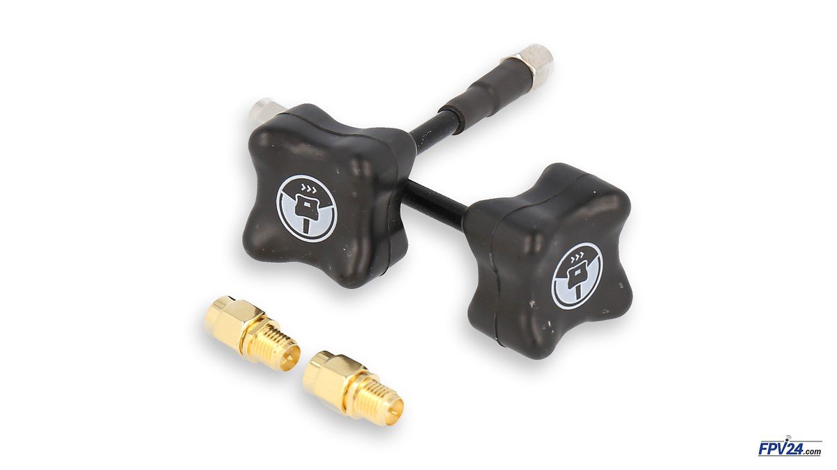 TBS Triumph FPV Antennen Set RP-SMA  2 Stück - Thumbnail 4