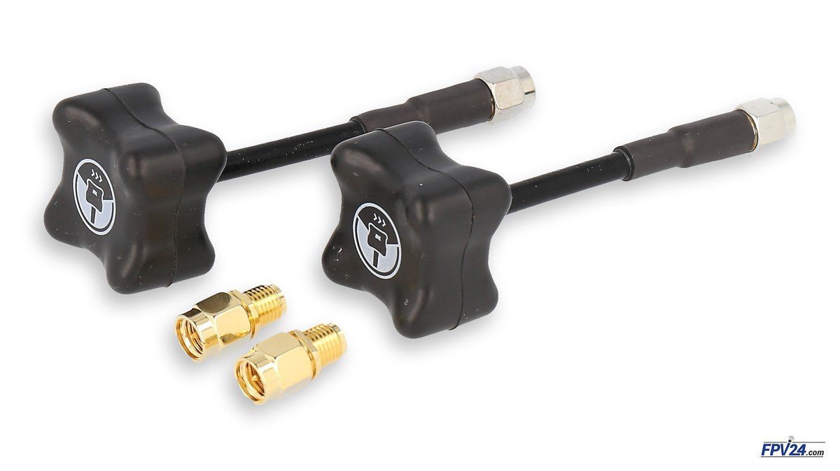 TBS Triumph FPV Antennen Set RP-SMA  2 Stück - Thumbnail 3