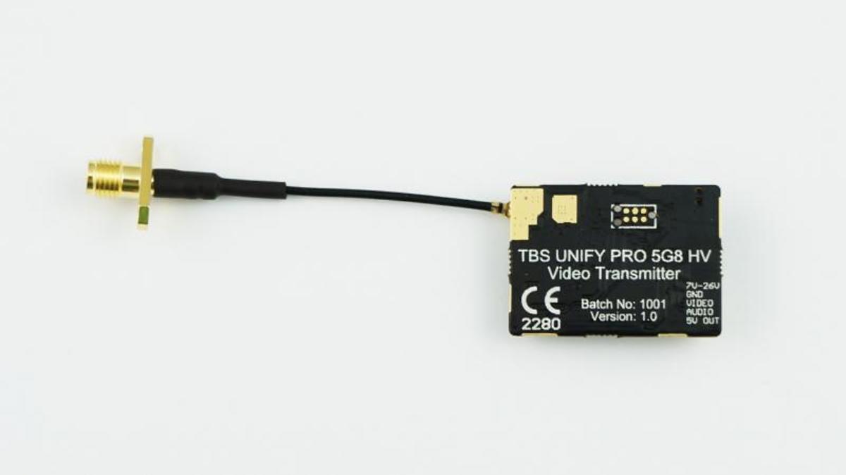 TBS Unify Pro HV ad alta tensione ad alta tensione 5,8 GHz Trasmettitore FPV RP-SMA - Thumbnail 2