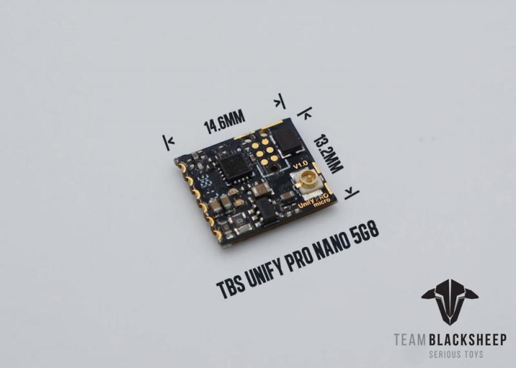 TBS Unify Pro Nano 5V 5.8 GHz  FPV Video Sender - Thumbnail 6
