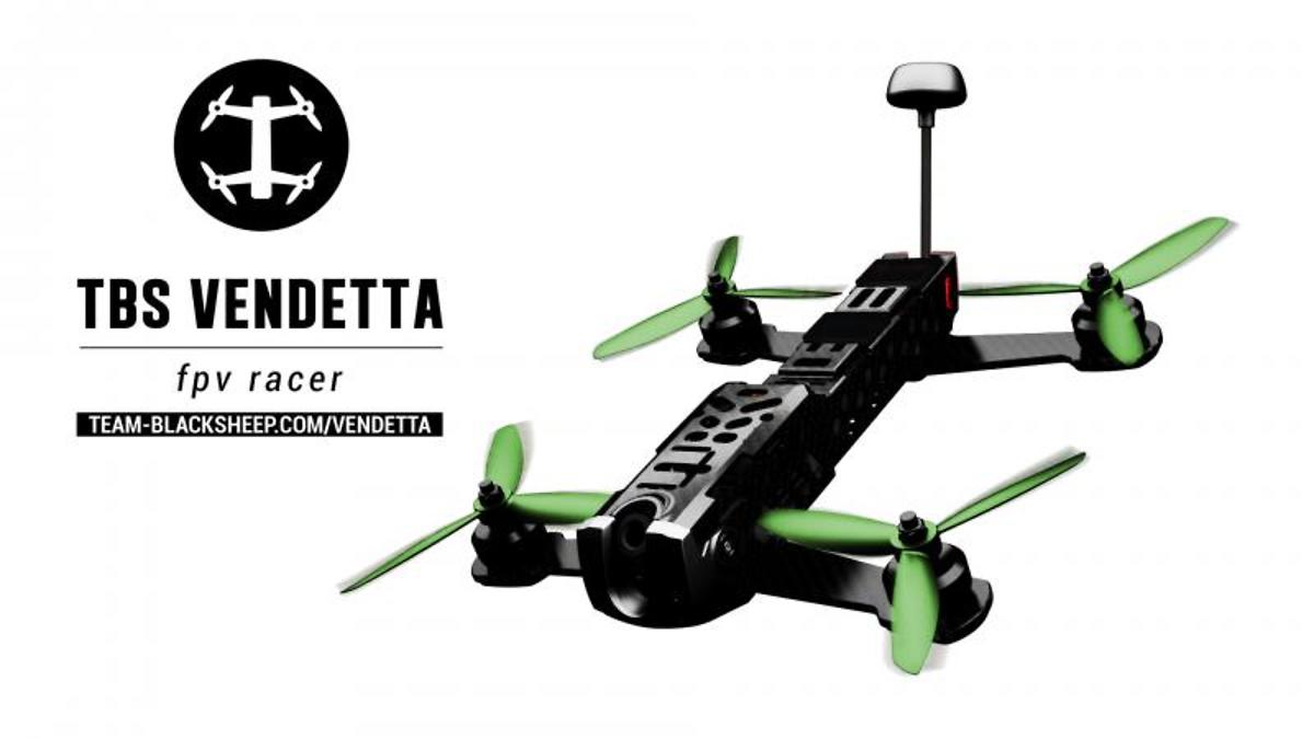 TBS Vendetta FPV Race Copter - Thumbnail 8