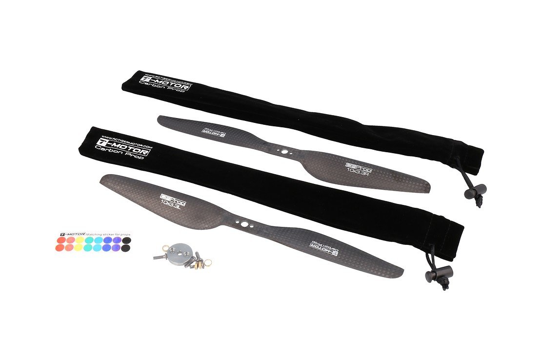 T-Motor CF 10*3.3 Carbon Propeller (2 Pcs.) - Thumbnail 2