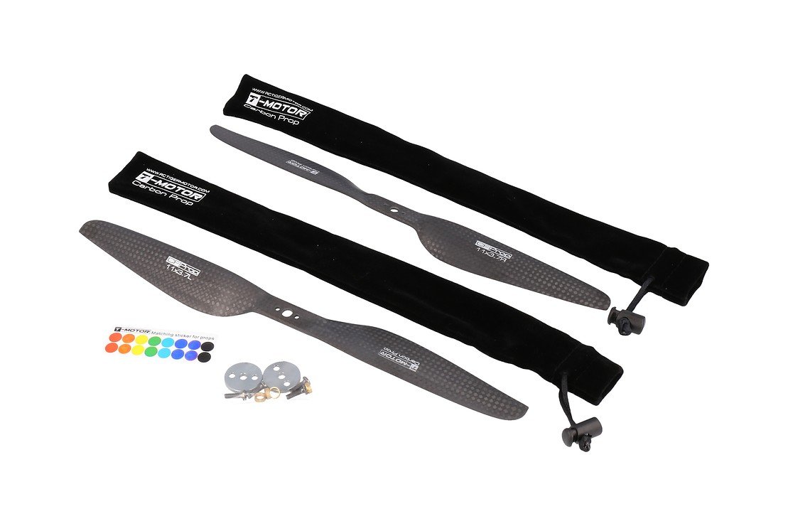T-Motor CF 11*3.7 Carbon Propeller (2 Pcs.) - Thumbnail 2