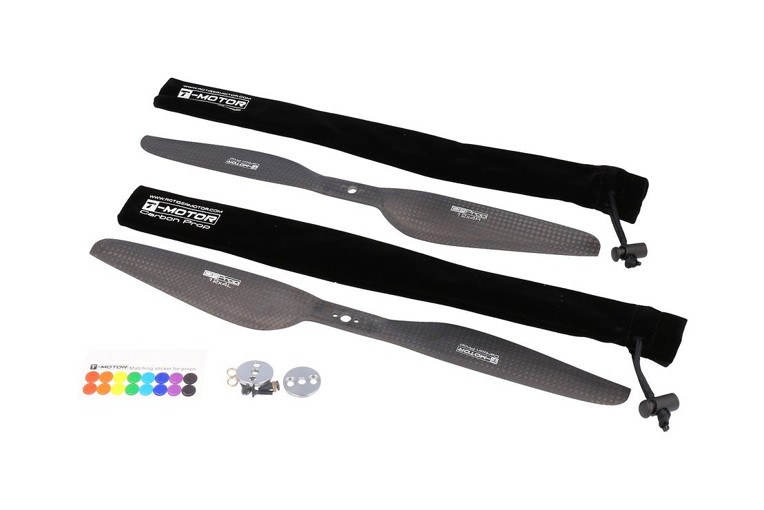 T-Motor CF 12*4 Carbon Propeller (2 Pcs.) - Thumbnail 2