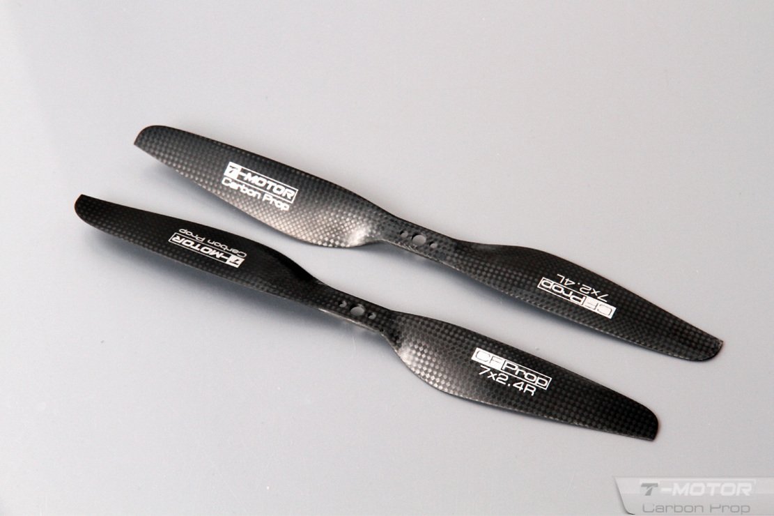 T-Motor CF 7*2.4 Carbon Propeller (2 Pcs.) - Thumbnail 3