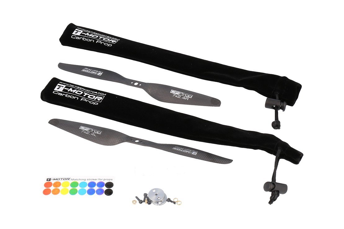T-Motor CF 7*2.4 Carbon Propeller (2 Pcs.) - Thumbnail 2