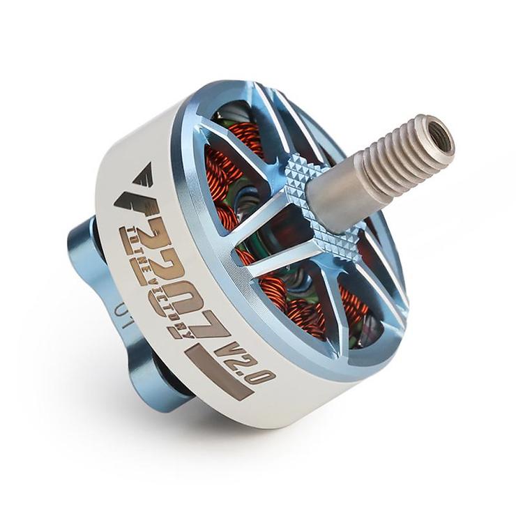 T-Motor V2207 V2 2550KV Blue White FPV Motor - Thumbnail 2