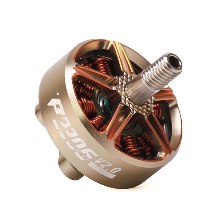 T-Motor P2306 V2 2550KV Champagne Orange FPV Motor - Thumbnail 2