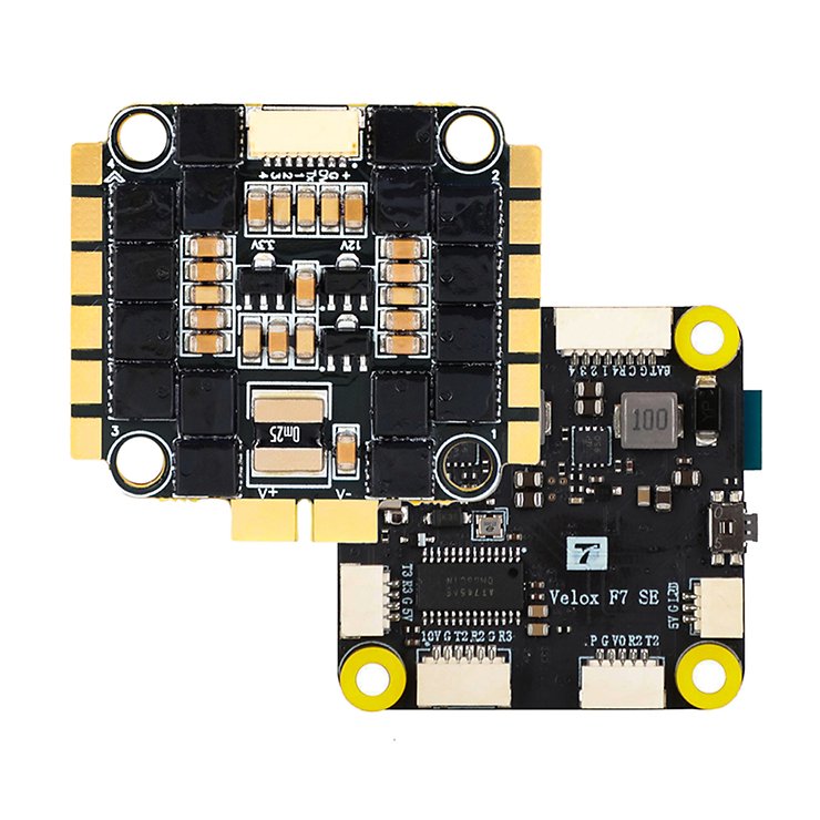 T-Motor Velox F7 SE +V50A SE 6S FC Controllore di volo ESC Stack - Thumbnail 2