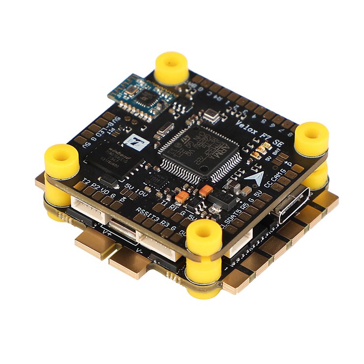 T-Motor Velox F7 SE +V50A SE 6S FC Flight Controller ESC Stack - Thumbnail 1