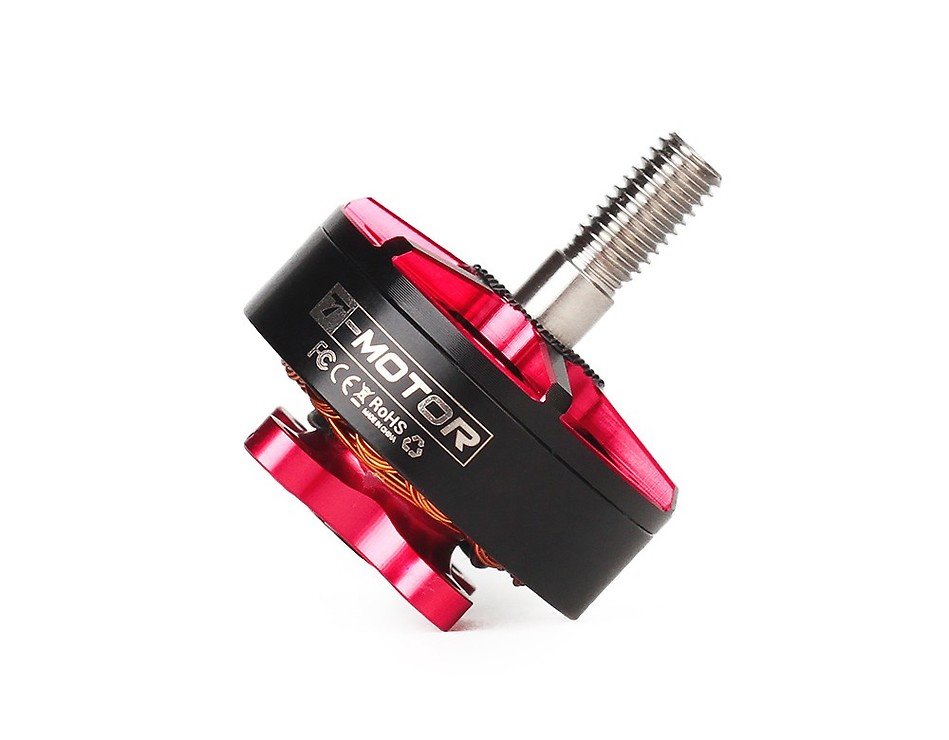 T-Motor F40 Pro II  2400 KV Schwarz Rot - Thumbnail 3