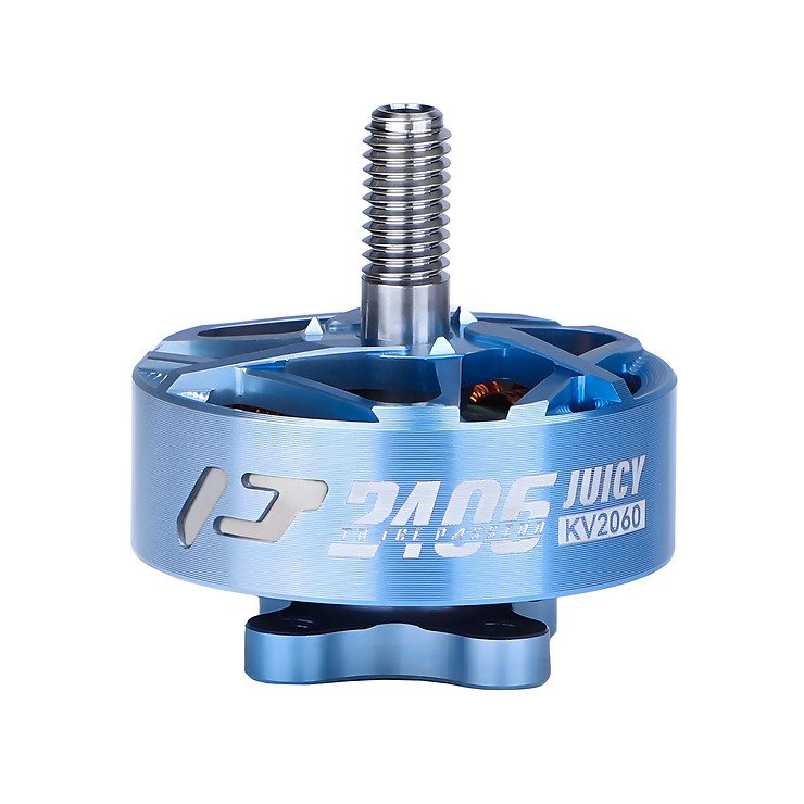 T-Hobby Pacer P2406 V4 FPV Motor 2060KV Blue - Thumbnail 1