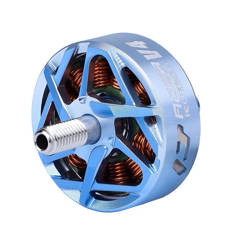T-Hobby Pacer P2406 V4 FPV Motor 2060KV Blue - Thumbnail 3