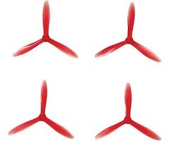 T-Motor T4944 4,9 Zoll 3-Blatt Propeller Crystal Red (2CW+2CCW) 