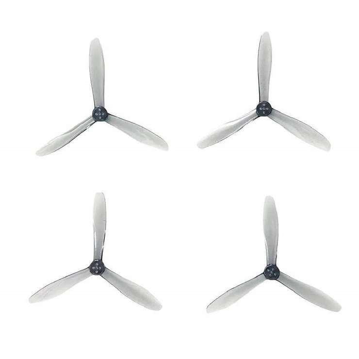 T-Motor T4944 4.9 inch 3-blade propeller Crystal Gray (2CW+2CCW)  - Pic 1