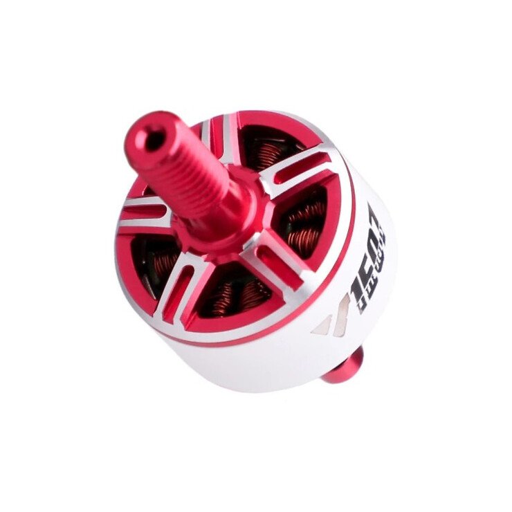 T-Motor Velox V1507 5mm FPV Motore 2700KV Rosso Bianco - Thumbnail 2