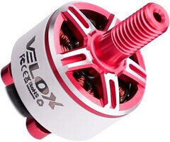 T-Motor Velox V1507 5mm FPV Motor 2700KV Rojo Blanco