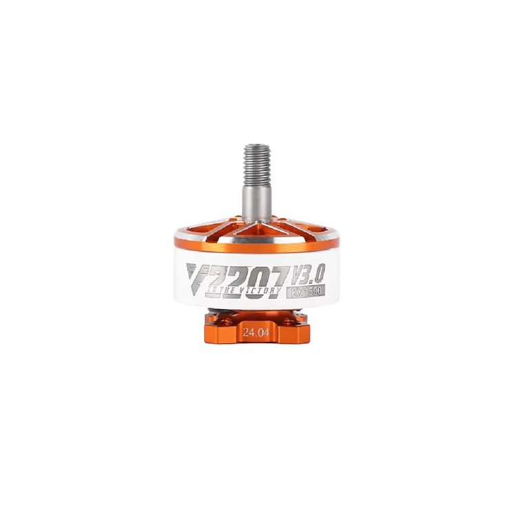 T-Motor Velox V2207 V3 FPV Motor 1500KV Orange Weiß - Thumbnail 1