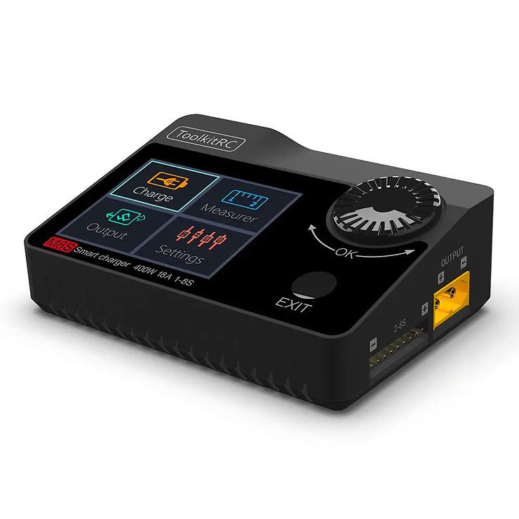 ToolKitRC M8S Black LiPo charger - Thumbnail 1