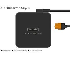 ToolKitRC ADP100 Alimentatore per caricabatterie XT60