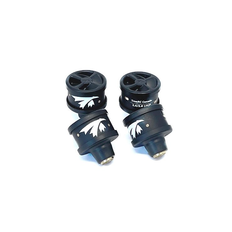 TrueRC Duality 2.4 Stubby 5.8 FPV Antenna 4-Pack for DJI FPV LHCP - Thumbnail 1