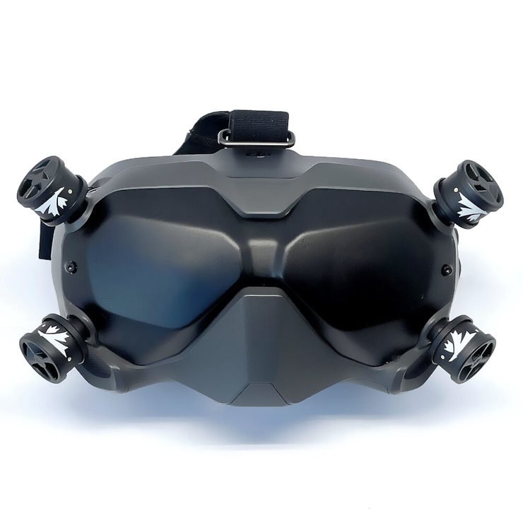 TrueRC Duality 2.4 Stubby 5.8 FPV Antenne 4-Pack für DJI FPV LHCP - Thumbnail 3