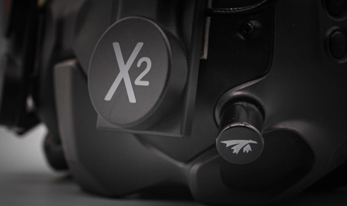 TrueRC X2-Air MK II 5.8 FPV antena dla DJI FPV RHCP - Thumbnail 2