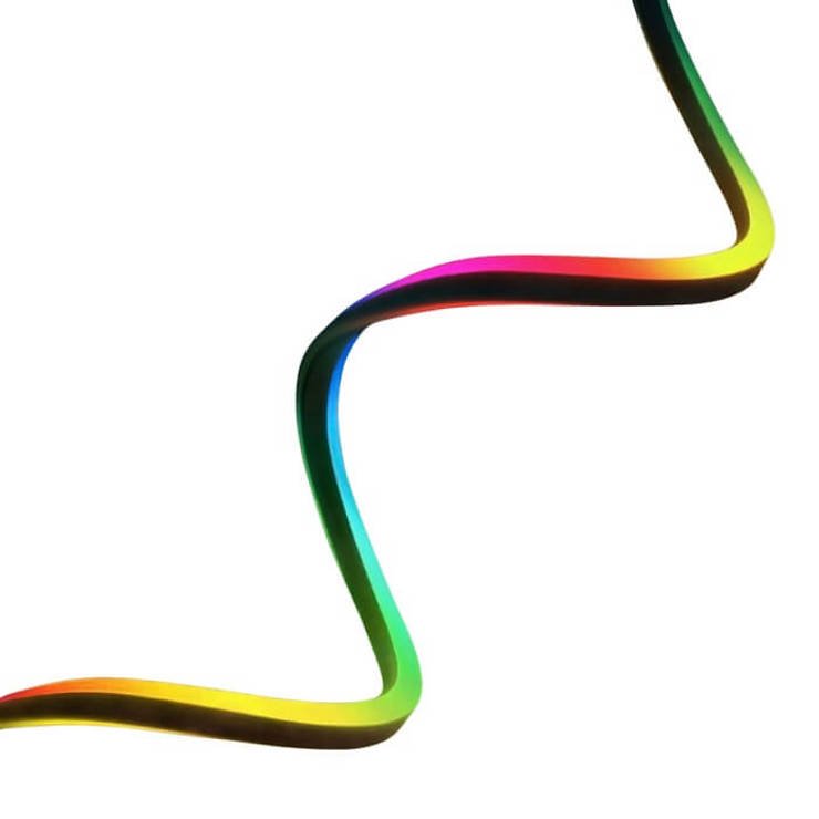 Twinkly Light Flex Lichterkette 300 LED multicolor 3m weiß innen - Thumbnail 5