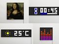 Twinkly Squares Erweiterung LED-Panels 3 Quadrate 64 RGB Pixels BT+WiFi schwarz - Thumbnail 4