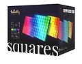 Panneaux LED Twinkly Squares 6 carrés 64 RGB Pixels BT+WiFi noir - Thumbnail 4
