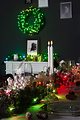 Ghirlanda di abete Twinkly LED 50 LED bianco caldo e multicolore per interni 60cm verde - Thumbnail 2