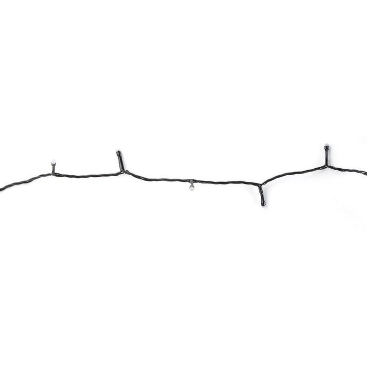 Stringhe scintillanti Fairy Lights 250 LED Multicolor Outdoor 20m nero - Thumbnail 5