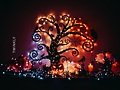 Stringhe scintillanti Fairy Lights 250 LED Multicolor Outdoor 20m nero - Thumbnail 6