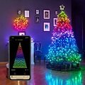 Twinkly Strings Fairy Lights 250 LED Multicolor Outdoor 20m negro - Thumbnail 1