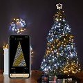 Cadena de luces Twinkly Strings 400 LED Gold Edition Outdoor 32m negro - Thumbnail 1