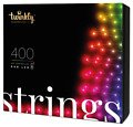 Twinkly Strings Fairy Lights 400 LED Multicolor Outdoor 32m negro - Thumbnail 3