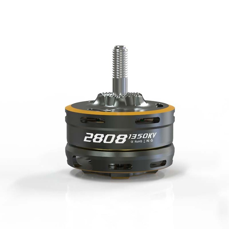 VCI Hobby 2808 FPV Motor 1550KV Schwarz - Thumbnail 1