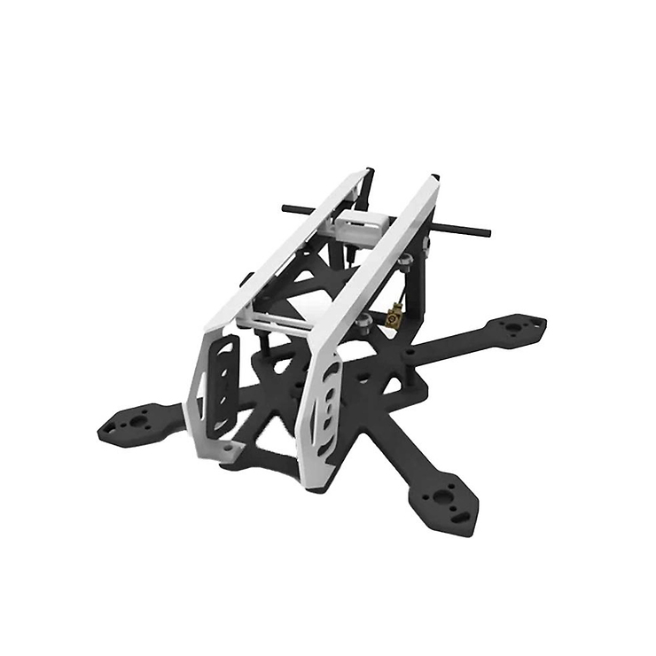 WalleFPV Eagle2 HD Micro für DJI O4 Pro 2 Zoll Frame Kit - Thumbnail 1
