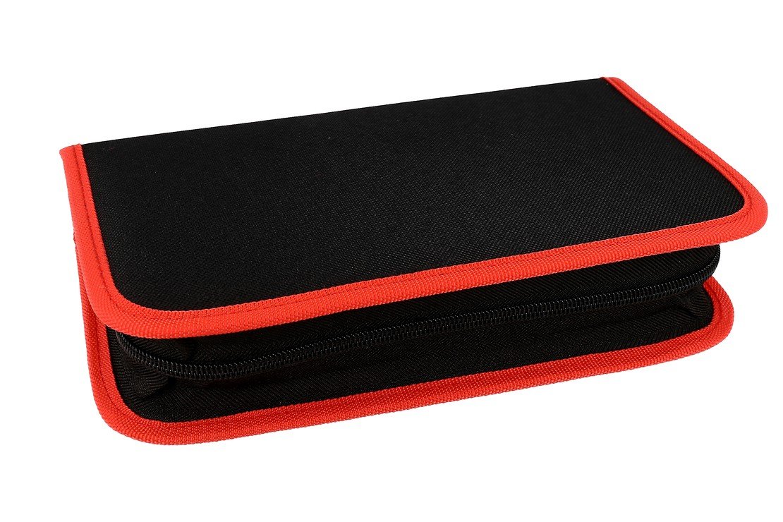 WELKINUAV Werkzeug Tasche Schwarz Rot - Thumbnail 1